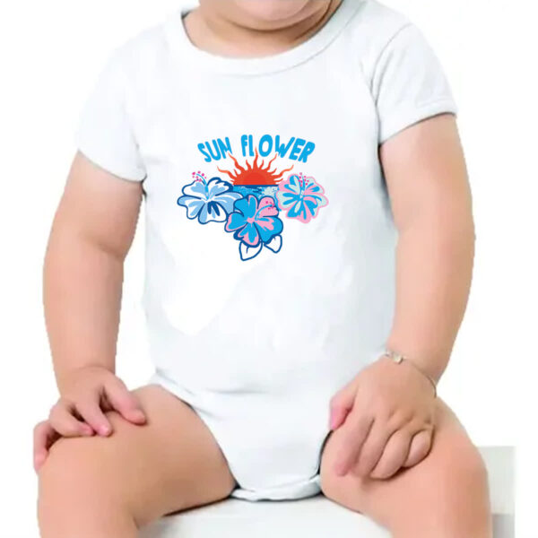Body infantil Sun Flower - Imagem 4