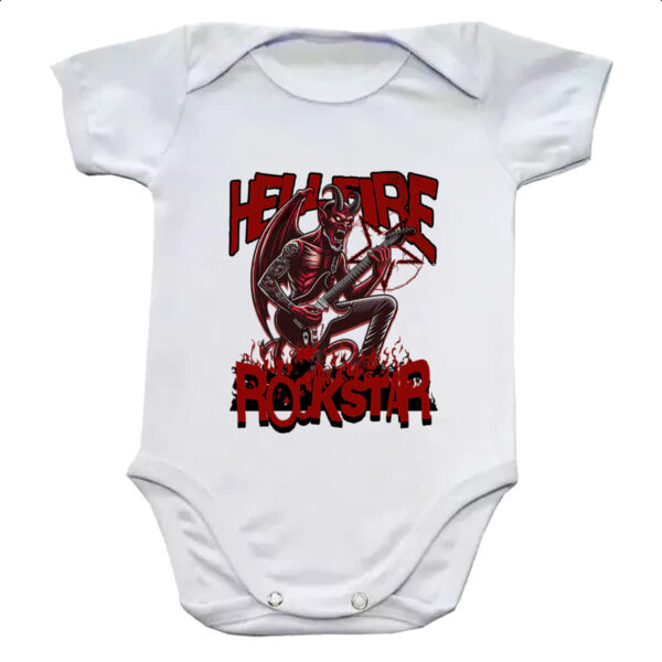 Body infantil Hell Fire Rockstar