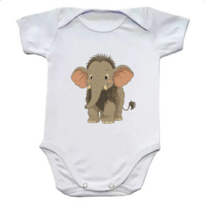 Body infantil Filhote de Mamute Cartoon