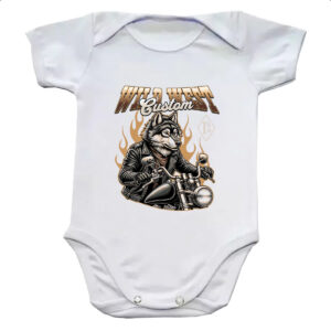 Body infantil Lobo Wild West Custom