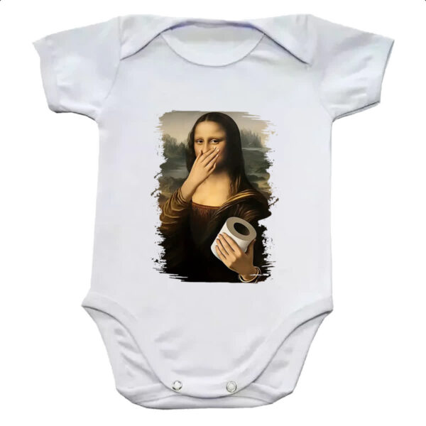 Body infantil Mona Lisa que fedo