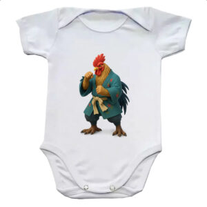 Body infantil Galo Samurai 3D