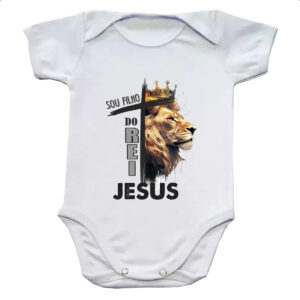 Body infantil Sou filho do rei Jesus