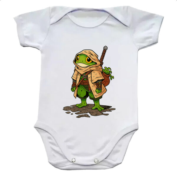 Body infantil Sapo Samurai