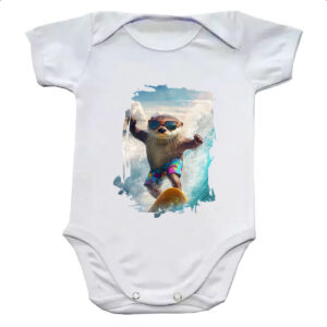 Body infantil Lontra sufando