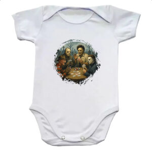 Body infantil Carteado do horror