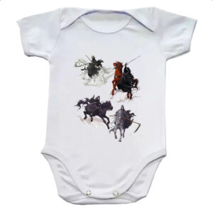 Body infantil Cavaleiros do Apocalipse