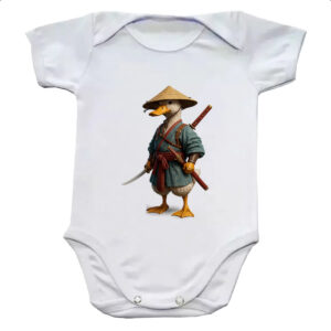 Body infantil Pato Samurai