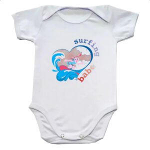 Body infantil Surfing Babe