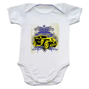 Body infantil Calhambeque vintage style