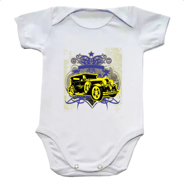 Body infantil Calhambeque vintage style
