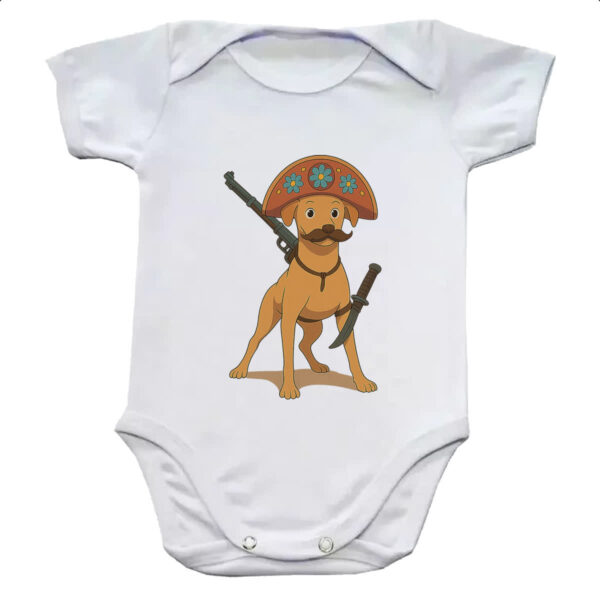 Body infantil Caramelo Cangaceiro Cartoon