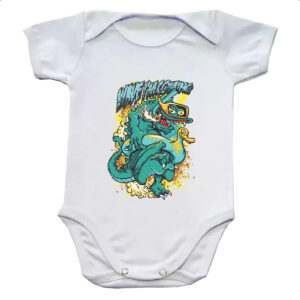 Body infantil Monstro Wave Im Coming