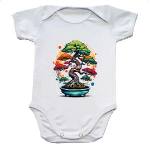 Body infantil Bonsai Watercolor Arte