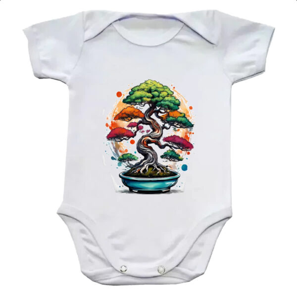 Body infantil Bonsai Watercolor Arte