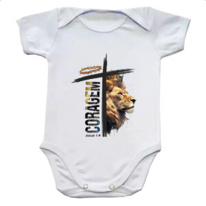Body infantil Coragem Josue 1-9