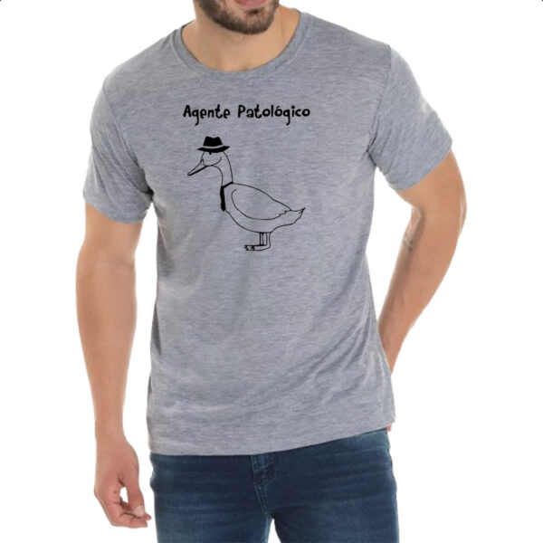 Camiseta Cinza Agente patologico - Imagem 2