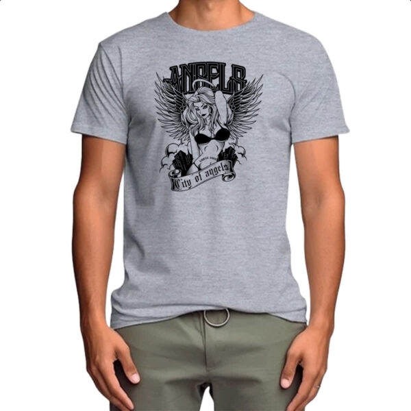 Camiseta Cinza City of angels - Imagem 4