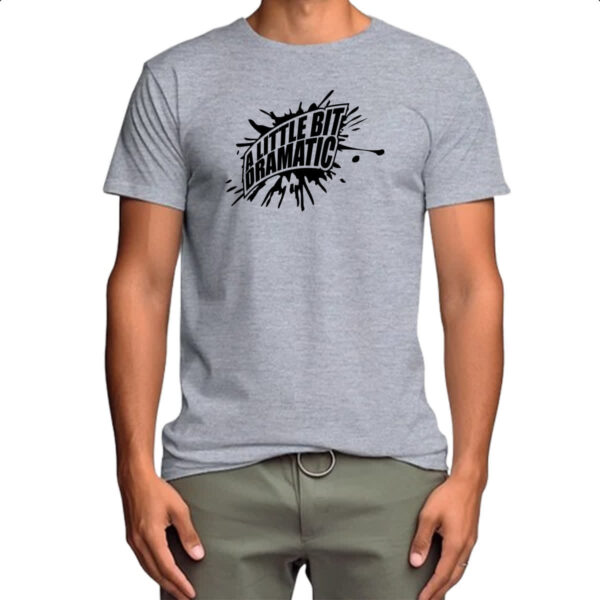 Camiseta Cinza A little bit dramatic Splash - Imagem 4
