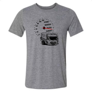Camiseta Cinza Caminhao velocimetro