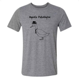 Camiseta Cinza Agente patologico