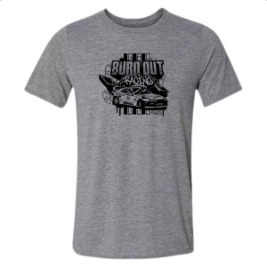 Camiseta Cinza Burn out racing
