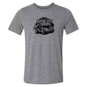 Camiseta Cinza Burn the street