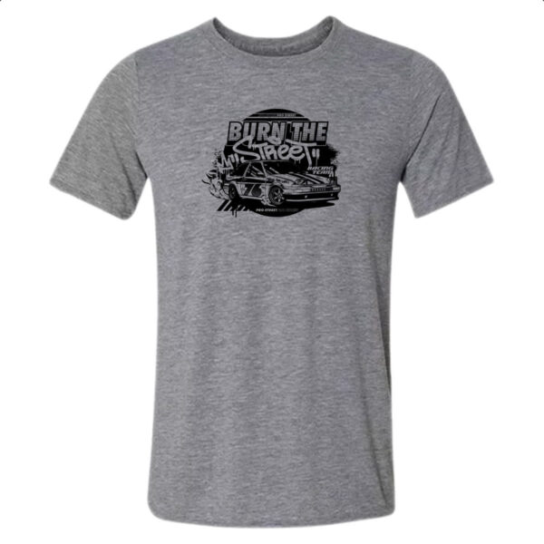 Camiseta Cinza Burn the street
