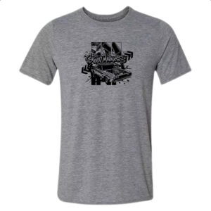Camiseta Cinza Muscle Car Street Madness