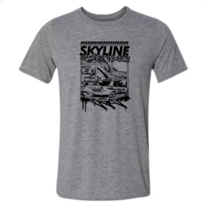 Camiseta Cinza Skyline Street Vibes
