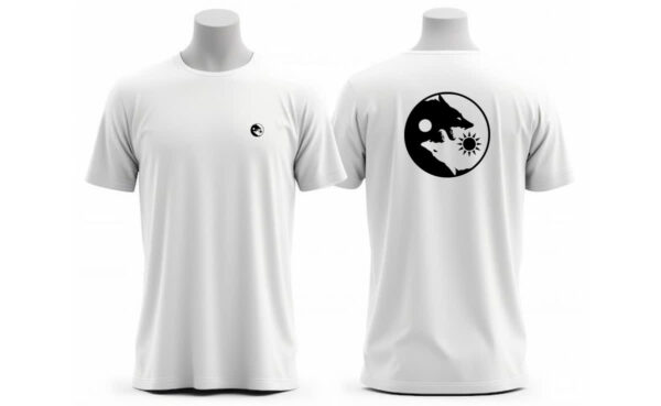 Camiseta Unissex Yin e Yang Lobos FC