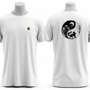 Camiseta Unissex Yin e Yang Raposas FC
