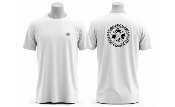 Camiseta Unissex Agro tudo comeca aqui FC
