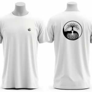 Camiseta Unissex Yin Yang Arvore da vida FC