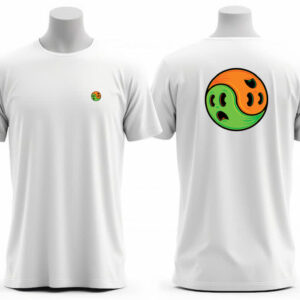 Camiseta Unissex Yin Yang Halloween FC