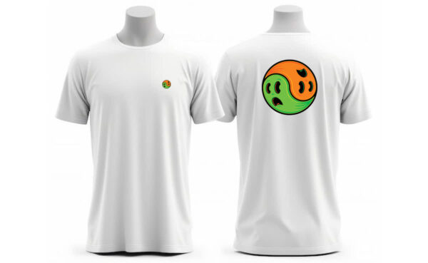 Camiseta Unissex Yin Yang Halloween FC