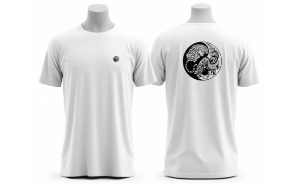 Camiseta Unissex Yin e Yang Dragao e Tigre FC