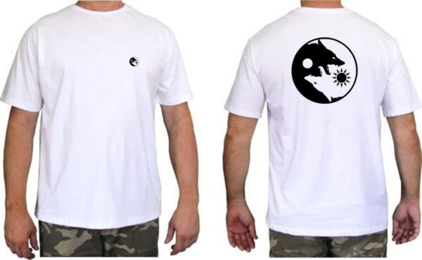 Camiseta Unissex Yin e Yang Lobos FC - Imagem 2
