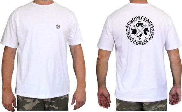 Camiseta Unissex Agro tudo comeca aqui FC - Imagem 2