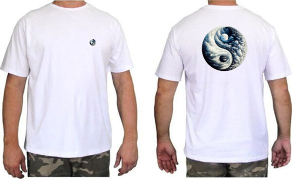 Camiseta Unissex Yin Yang Nuvens FC - Imagem 2