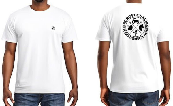 Camiseta Unissex Agro tudo comeca aqui FC - Imagem 3