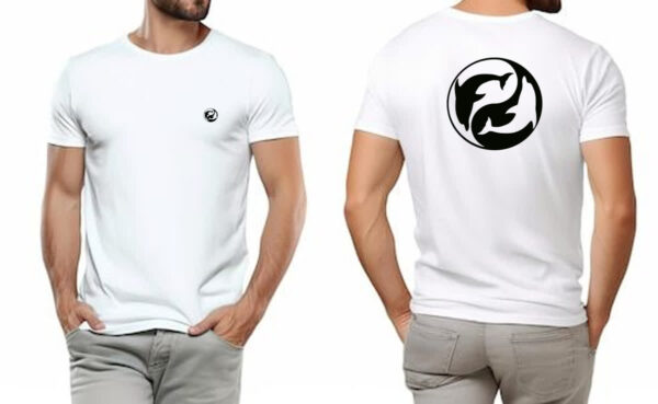 Camiseta Unissex Yin e Yang Golfinhos FC - Imagem 4