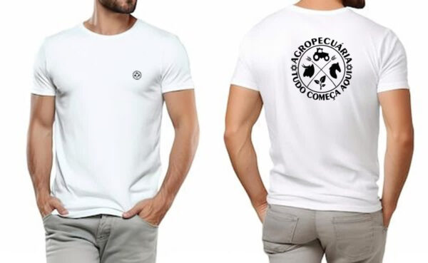 Camiseta Unissex Agro tudo comeca aqui FC - Imagem 4