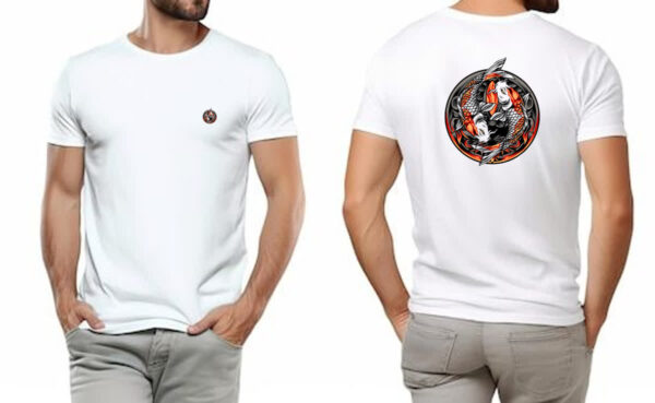 Camiseta Unissex Yin Yang Carpa FC - Imagem 4