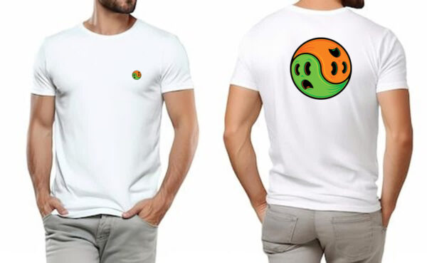 Camiseta Unissex Yin Yang Halloween FC - Imagem 4