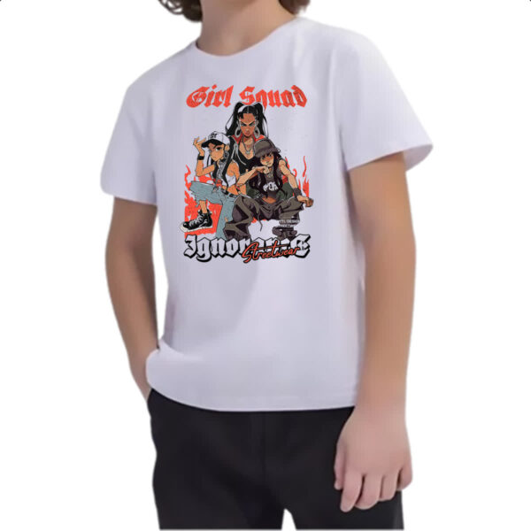 Camiseta Infanto Juvenil Girl Squad Street - Imagem 2