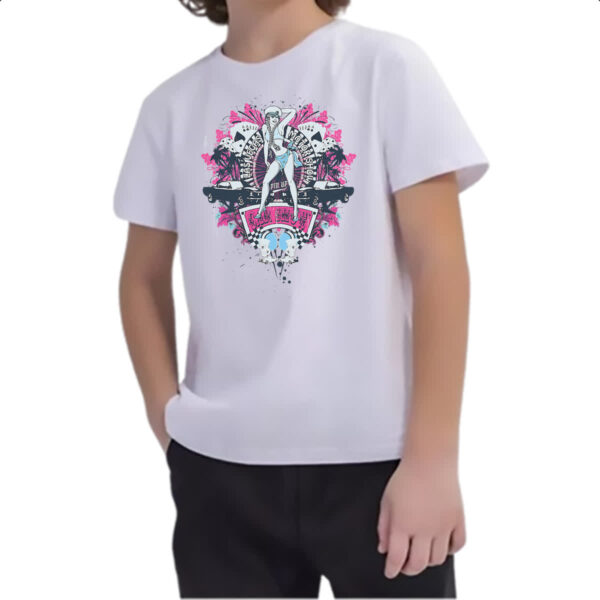 Camiseta Infanto Juvenil Las vegas motor show - Imagem 2