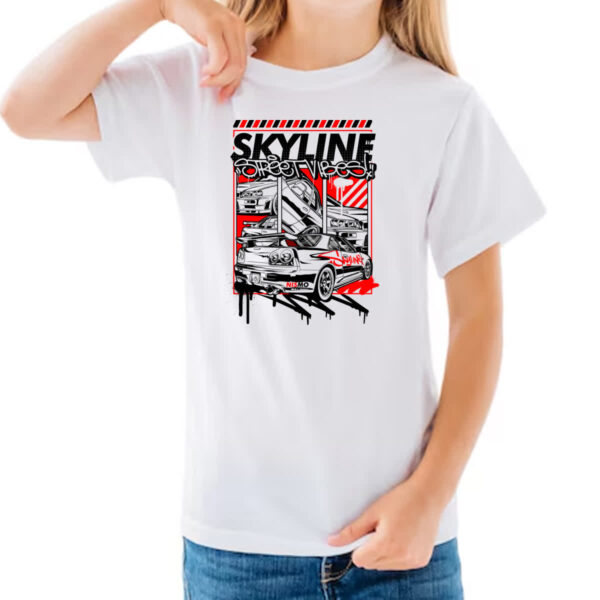 Camiseta Infanto Juvenil Skyline Street Vibes - Imagem 3
