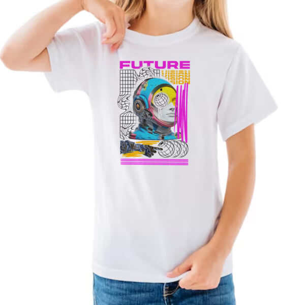 Camiseta Infanto Juvenil Urbano visao futura - Imagem 3