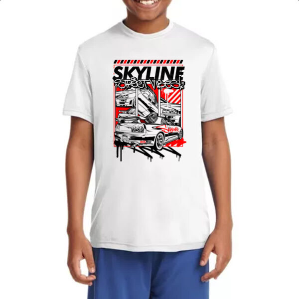 Camiseta Infanto Juvenil Skyline Street Vibes - Imagem 4